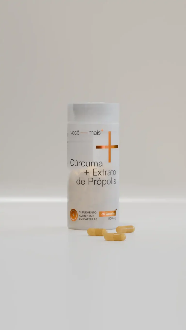 Cúrcuma + Extrato de Própolis